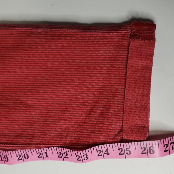 AG Adriano Goldschmied Stilt Roll-Up Cigarette Roll-up Pin Stripe Pants Size 27 - Picture 12 of 16